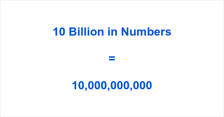 10 Billion In Numbers 10 Billion Written Out Numbersinwords Net